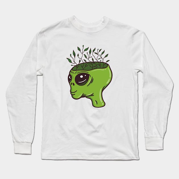 Mindless Long Sleeve T-Shirt by Moe Tees